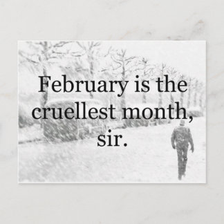 Winter Wasteland Postkarte