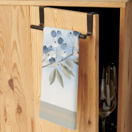 Winter Watercolor Geschirrtuch