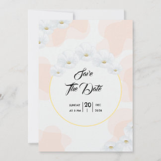 Winter Weddiner Silber Card Einladungskarte Design Einladung