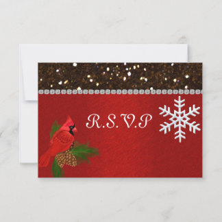 WINTER Wedding R.S.V.P KARTENSPEICHERUNG RSVP Karte