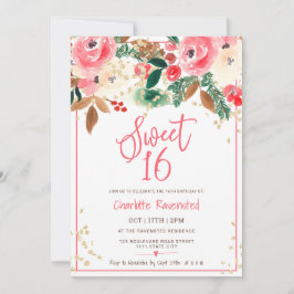 Winter Weihnachten Blumenkohl Foto Süß 16 Einladung