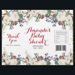 Winter Weihnachten Weißer Chip Beutel Wrapper Flyer<br><div class="desc">Winter Weihnachten Weißer Chip Beutel Wrapper</div>