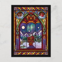 Winter-Weihnachtskarte