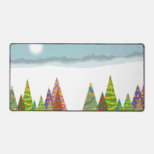 Winter- & Weihnachtslandschaft Schreibtischunterlage