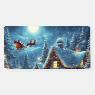 Winter/Weihnachtsmann/Weihnachten/Schnee Banner