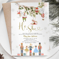 WINTER Weihnachtsschmuck: Er oder sie Geschlecht o