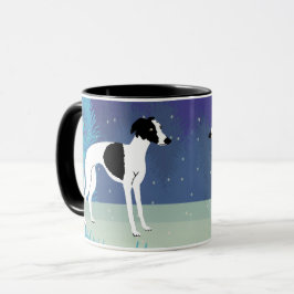 Winter Whippet Tasse