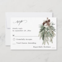 Winter White Floral & Pine no Mahl UAWG