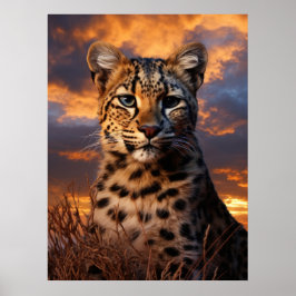 Winter-Wildnis-Raubtier-Poster-Trio Poster