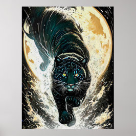 Winter-Wildnis-Raubtierposter-Trio Poster