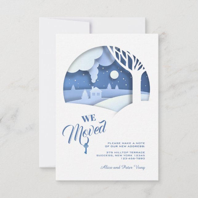 Winter Wir bewegten Ankündigung (Vorderseite)