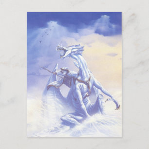 WINTER WIZARD POSTKARTE