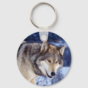 Winter Wolf 2 Schlüsselanhänger