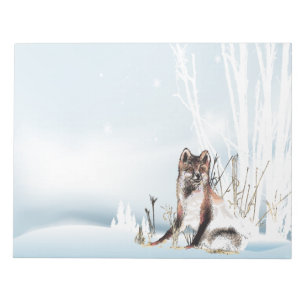 Winter Wolf Notizblock