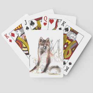 Winter Wolf Spielkarten