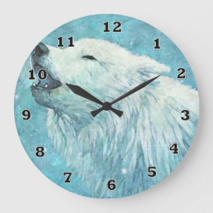 Winter Wolf Uhr