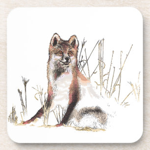 Winter Wolf Untersetzer