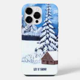 Winter Wonder Scene iPhone Case 14 Pro Max Hülle