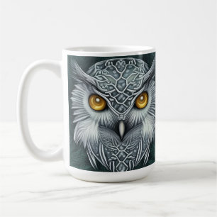 Winter Wonder Snow Owl Beauty Kaffeetasse