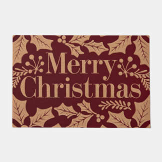 Winter Wonder Willkommen Fußmatte