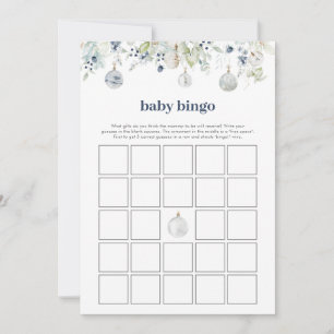 Winter Wonderland Baby Bingo Baby Showspiel