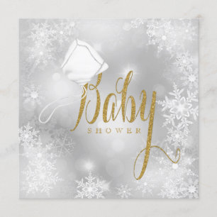 Winter Wonderland Baby Dusche Einladung