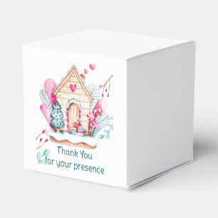 Winter Wonderland Baby Shower Geschenkschachtel