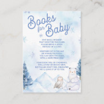 Winter Wonderland Babydusche Bücher für Baby