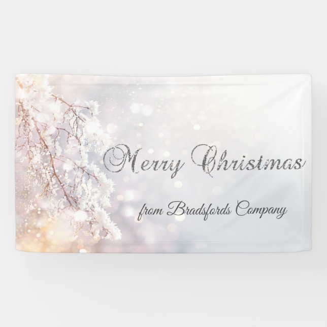 Winter Wonderland Branchen Banner (Horizontal)