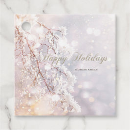 Winter Wonderland Branchen Geschenkanhänger