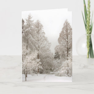Winter Wonderland Cards Custom Christmas Cards Feiertagskarte