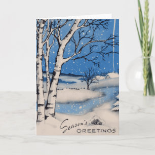 Winter Wonderland Christmas Card Feiertagskarte