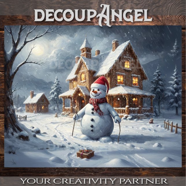 Winter Wonderland - Decoupage - Seidenpapier (Von Creator hochgeladen)