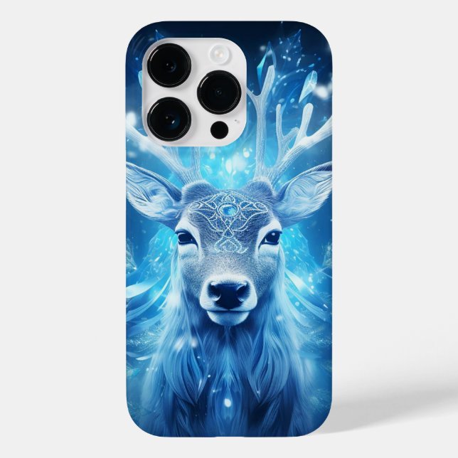 Winter Wonderland Deer Case-Mate iPhone Hülle (Rückseite)