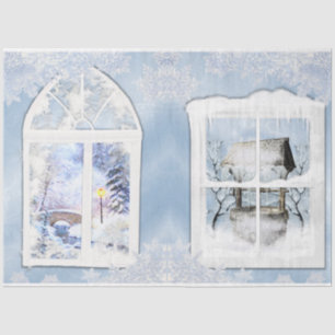 Winter Wonderland Design Series 8 Seidenpapier