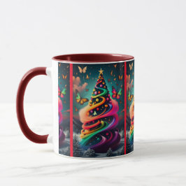 Winter Wonderland: Ein Weihnachtsbaum Extravaganza Tasse