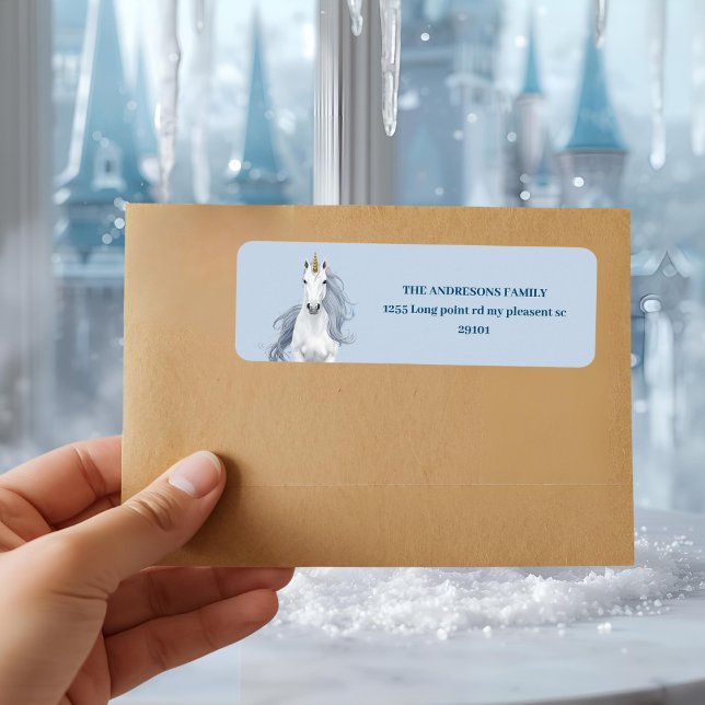 Winter Wonderland Einhorn  (Von Creator hochgeladen)