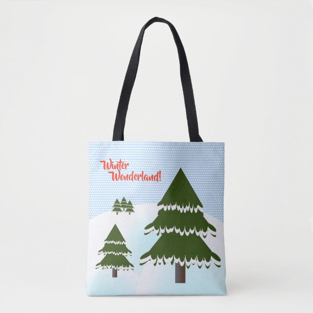 Winter Wonderland Evergreen Trees (Vorderseite)