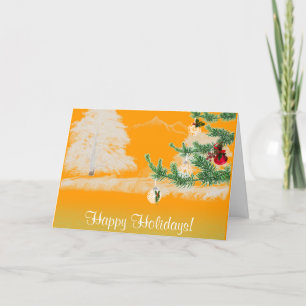 Winter Wonderland Feiertagskarte