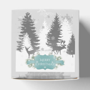 Winter Wonderland Fevor Box - Aquamarin Geschenkschachtel