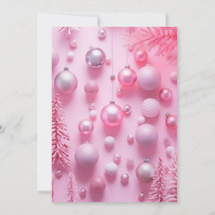 "Winter Wonderland Flat Holiday Card" Einladung