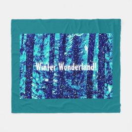 Winter Wonderland Fleece Blanket
