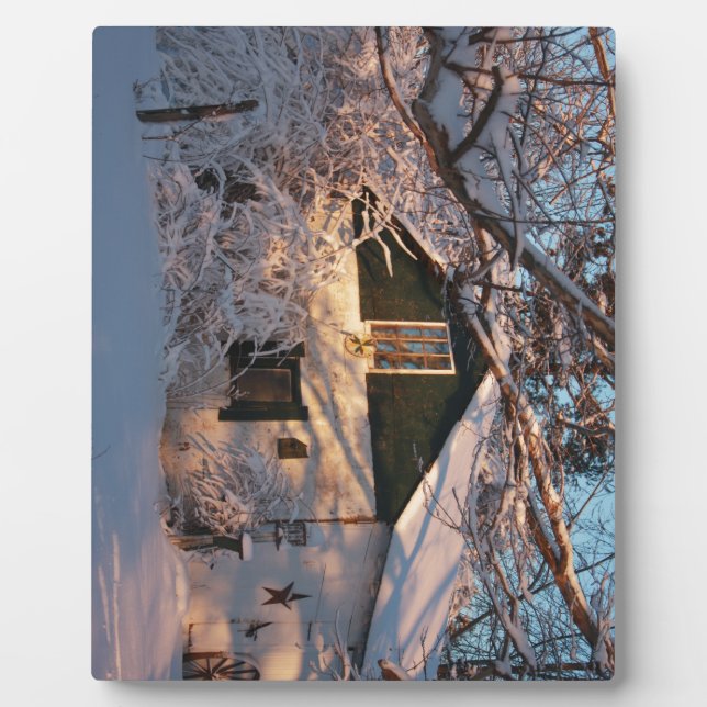 Winter Wonderland Fotoplatte (Vorderseite)