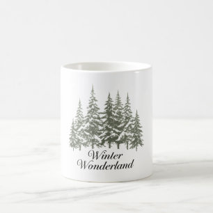 Winter Wonderland, gemütlicher kalter Humor Winter Kaffeetasse