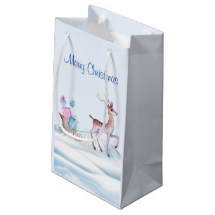 Winter Wonderland-Geschenktasche Kleine Geschenktüte