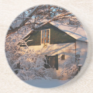 Winter Wonderland Getränkeuntersetzer