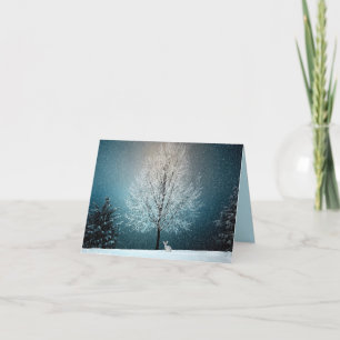 Winter Wonderland greeting card Feiertagskarte