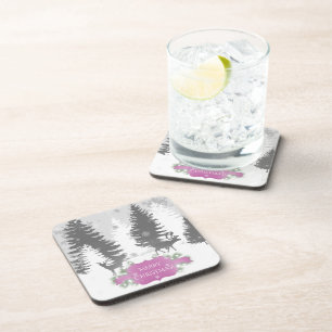 Winter Wonderland Hard plastic Untersetzer - Magen