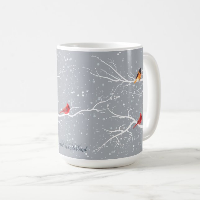 Winter Wonderland Kaffeetasse (VorderseiteRechts)
