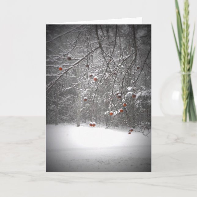 Winter Wonderland Karte (Vorderseite)